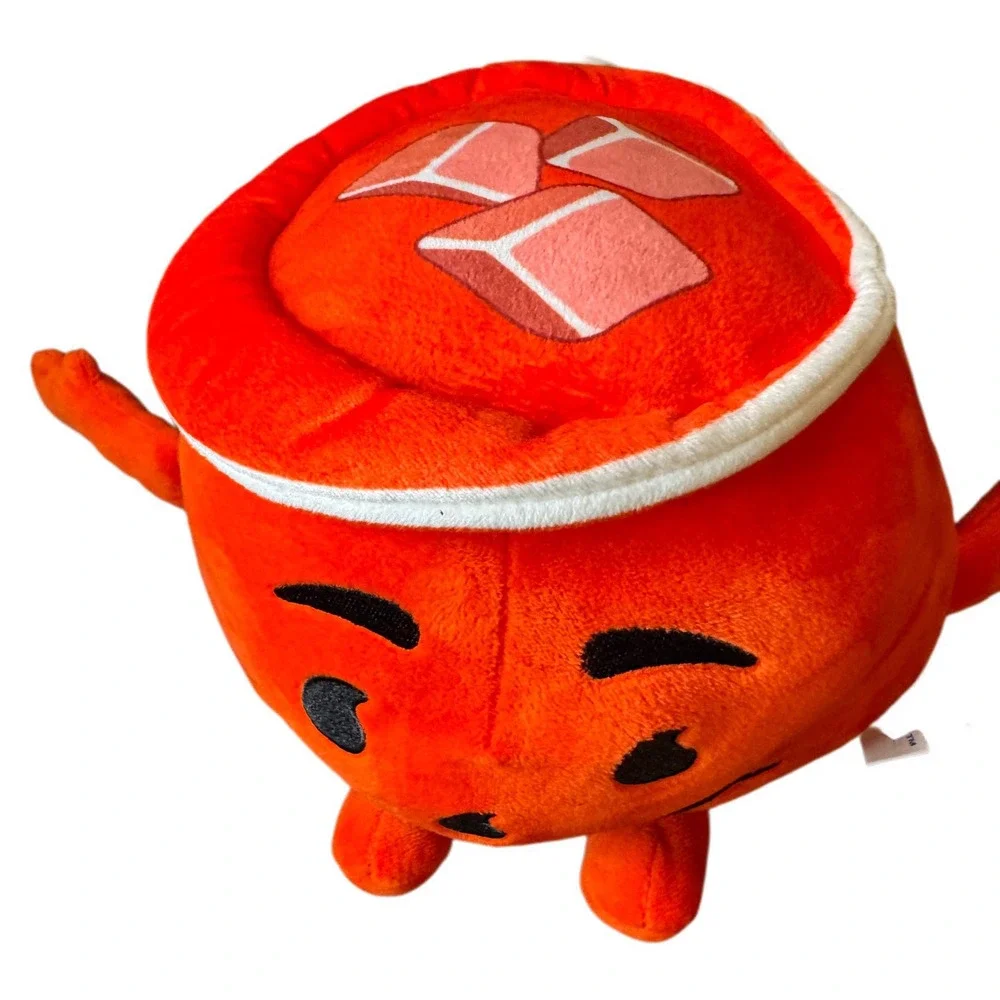 NWT Kool-Aid Man‎ Plush Fiesta Stuffed Toy Mascot Orange Red Advertising RETRO